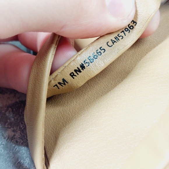 NEW Caslon Paola Tan Leather Wedge Heel Sandals I1039 - Picture 11 of 12